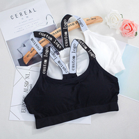 Shorts Set Tracksuit Black Sports Bra Sport, Bamboo Sports Backless Back Strap Ajustable Blue