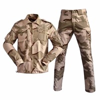 Ensemble uniforme tactique d'entraînement en plein air en coton Oxford camouflage résistant à l'usure pour les agents de sécurité unisexes