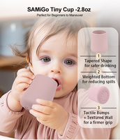 Vaisselle en silicone sans Bpa personnalisée assiette à bavoir pour l'alimentation de bébé tasse cuillère d'entraînement sucette aux fruits en silicone ensemble d'alimentation pour bébé
