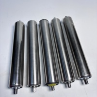 Ligne de convoyeur à rouleaux en acier inoxydable pour le transport de rouleaux non motorisés galvanisés avec composants de roulement à billes