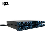 Amplificateur de puissance 4 canaux classe D 4x3000W 1U 8 Ohms, stable 2 ohms, en métal, audio haute résolution pour basses de grande scène
