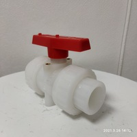 Katup Bola Manual PPR UPVC CPVC PPH PVDF, Irigasi Air Plastik Pengiriman Cepat