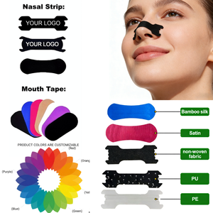 Plester Hidung Anti-Dengkuran untuk Pernapasan Lebih Baik, Meredakan Hidung Tersumbat dan Pengerasan, Meningkatkan Aliran Udara - Product Image 1