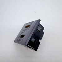 Harga Pabrik, Promo Panas, Modul Soket Ganda Berkualitas dengan Port USB, Rating IP45, Aksesoris untuk Penggunaan Komersial