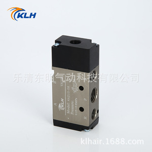 Vanne pneumatique Klh 4A210-08, taille de port 1/4 po, électrovanne 2 positions 5 voies pour le contrôle du gaz - Product Image 3
