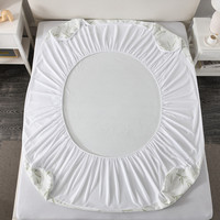 Protège-matelas en fibre de bambou certifié OEKO-TEX, drap-housse imperméable à poches profondes de 16 pouces, vente en gros pour la maison et l'hôtellerie