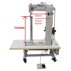 Máquina de coser industrial de brazo largo para cuero y equipaje, tipo maleta, para fabricantes de maquinaria grande - Product Image 3