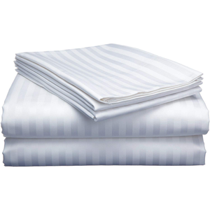 Lenzuolo piatto in cotone 100% bianco, - Product Image 6