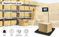 Balance numérique pour colis postaux, affichage LCD ABS, précision 1g, personnalisable OEM/ODM, balance personnelle kg