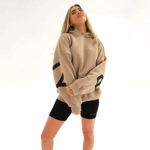2023 para <span class=keywords><strong>Amazon</strong></span> Cross-Border moda europea americana <span class=keywords><strong>sudadera</strong></span> de mujer impresa gruesa versátil manga larga capucha suelta para - Product Image 5