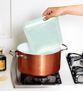 Ff813 bolsas reutilizáveis para alimentos, sacos para congelar, galão, lanche, à prova de vazamento, frescor, saco de armazenamento de alimentos - Product Image 4