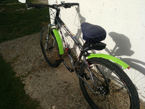 Guardabarros plegable telescópico para bicicleta de montaña, con luz trasera, delantero y trasero - Product Image 6