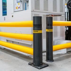 Hsjフレキシブルプラスチックボラード交通ラックエンドバリアラッキングストレージプロテクション工業用保護道路交通バリア - Product Image 6