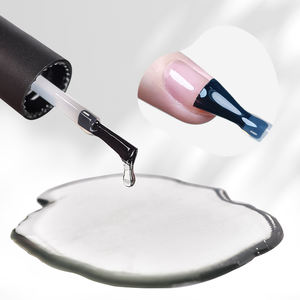 ฐานยาง UV เจลล้างยางฐานยืดหยุ่นแช่ฟรีตัวอย่างผลิตภัณฑ์เล็บฐานยางเจลฉลากส่วนตัวปรับแต่งโลโก้ - Product Image 4