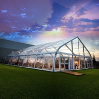 Bâches 12x12m pour fêtes Evenemtial et équipement de location de fête de mariage pour événements tente chapiteau tente de salon mobile