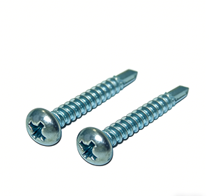 Vis à tête ronde, résistantes à la corrosion, fixations pour la construction et la toiture - Product Image 2