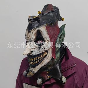 Máscara de Payaso de Halloween, de Látex, con Diseño de Calavera, para Disfraces, Fiestas y Cosplay - Product Image 4