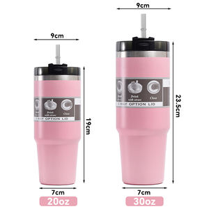 Custom HIPDEER for Modern Stainless Steel Thermal <b>Tumbler</b> <b>with</b> <b>Straw</b> for Hot/Cold Drinks Home Use - Product Image 3