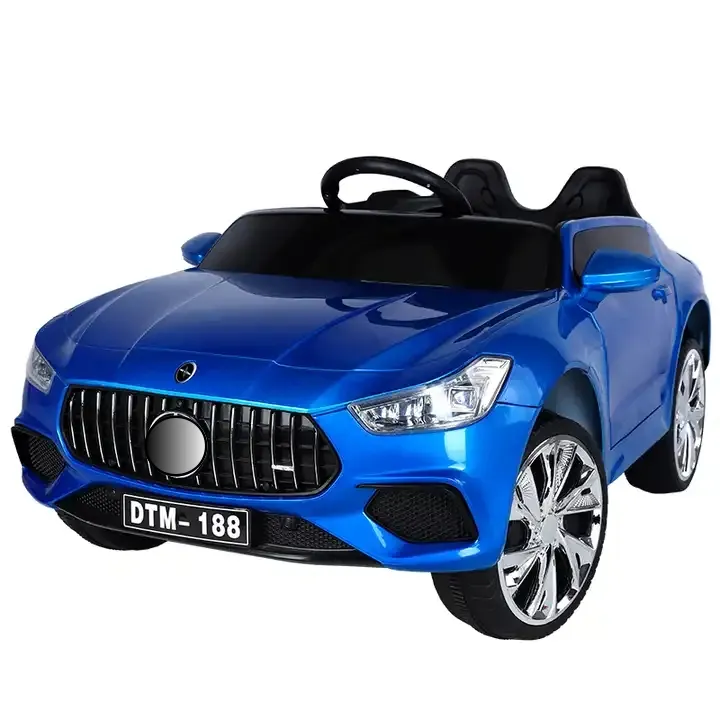 New children's electric car four-wheel drive with remote control male and female baby can sit adult children toy car