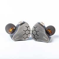 KBEAR Lark KuiBao YunQue Hybrid Dynamic-Armature Karaoke Wired Ear-Hook Hi-Fi Audiophile Monitoring In-Ear Headphones 3.5mm.