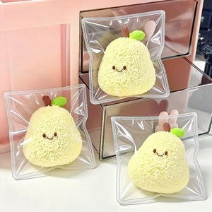 Super Soft Silicone Pear-shaped Squeeze Toy Slow Rebound Stress Relief Sensory Toy for Fingertips - Product Image 1