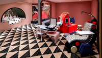 Aire de jeux intérieure sur le thème des macarons, maison de jeu, toboggan, piscine à balles, jeux souples personnalisés pour enfants, pour centre commercial et école maternelle