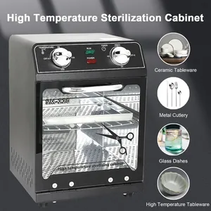 Sterilizer <b>Nail</b> <b>Tool</b> Cleaning Machine Large Capacity Timer 8L Multifunctional High Temperature Dry Box Stainless Steel for Home - Product Image 2