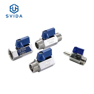 Stock 1/8'' 1/4'' 3/8'' Stainless Steel Female and Female FF <strong>Mini</strong> <strong>Ball</strong> <strong>Valve</strong> - Product Image 6