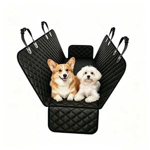 Housse de siège auto imperméable pour chien, protection en cuir pour siège arrière de voiture, pour animaux de compagnie - Product Image 2