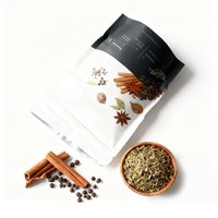 Sac d'emballage alimentaire personnalisé avec impression numérique |   Pochette autoportante avec logo |   Petit MOQ, sac en mylar résistant à l'humidité pour les collations et les épices