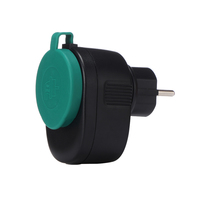 Enchufe de enchufe eléctrico de salida de Control WIFI impermeable al aire libre para Alexa Google Home Automation