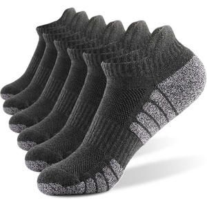 Chaussettes de sport basses en coton pour hommes et femmes, personnalisables, confortables et amortissantes, pour la course à pied - Product Image 3