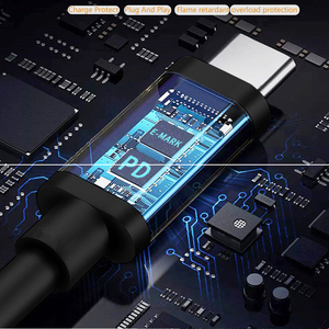USB Type C ปลั๊กเสียบ<span class=keywords><strong>ชาร์จ</strong></span>ไฟ20V 100W 1.8m <span class=keywords><strong>HP</strong></span> พาวิลเลี่ยนแล็ปท็อปอะแดปเตอร์ USB C เพื่อ DC7.4 * 5.0มม. DC4.5 * 3.0มม. <span class=keywords><strong>สาย</strong></span> PD - Product Image 3