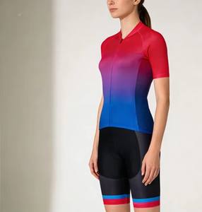 Jersey de Ciclismo Unisex de Verano de Manga Corta, Transpirable, Impermeable, de Secado Rápido, Ajustado, Multicolor, de Alta Calidad al Mejor Precio - Product Image 2