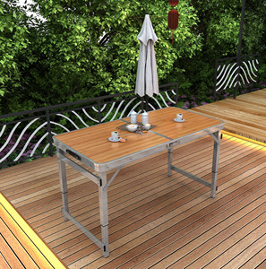 Ensemble de <span class=keywords><strong>table</strong></span> et chaises pliantes en <span class=keywords><strong>aluminium</strong></span> blanc pour <span class=keywords><strong>jardin</strong></span>, 8 pieds, <span class=keywords><strong>10</strong></span> <span class=keywords><strong>personnes</strong></span>, robuste, vente en gros - Product Image 5