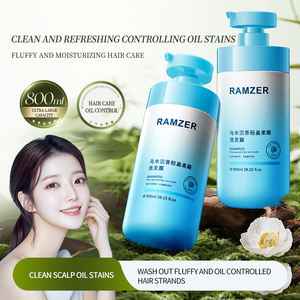 RAMZER Etiqueta Privada ébano Agarwood champú nutritivo limpieza profunda <span class=keywords><strong>caspa</strong></span> rica en espuma Perfume Champú Acondicionador para el cabello - Product Image 3