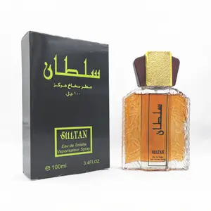 High quality wholesale 100ML Green Middle East Dubai arabic Export Trade Best selling EAU DE TOILETTE Men's perfume