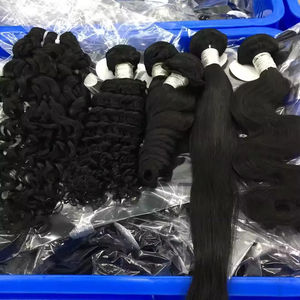 Commercio all'ingrosso, fornitore di fasci di capelli indiani vietnamiti crudi, estensione di capelli umani con doppio disegnato, fasci di capelli vergini Aliged cuticole - Product Image 5