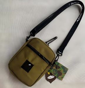 Bolso de Pecho y Cintura tipo Mensajero de Lona con Estampado de Cabeza de Simio y Camuflaje <span class=keywords><strong>Bape</strong></span> 2025 para Hombre, Lindo Bolso Cruzado Pequeño de Hombro Unisex - Product Image 4