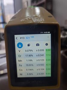 เครื่องวิเคราะห์โลหะมีค่าแบบพกพา SciAps X-50 XRF พร้อมเครื่องวัดการเรืองรังสีเอกซ์สำหรับการวิเคราะห์โลหะ - Product Image 6