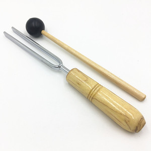 Handheld tuning fork, 256Hz tuning fork, steel tuning fork, teaching instrument, <b>physics</b> experiment, sound hammer. - Product Image 1
