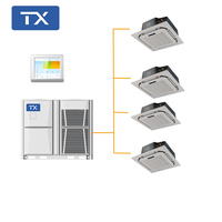 Carrier AC Multi Zone Split Climatiseur Split Plafond Cassette Plancher Plafond Unité Intérieure Mini Système VRF pour La Maison