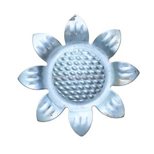 HLT-componentes de hierro forjado, piezas de decoración de puerta principal, varios diseños, Valla, elementos de acero, venta al por mayor - Product Image 4