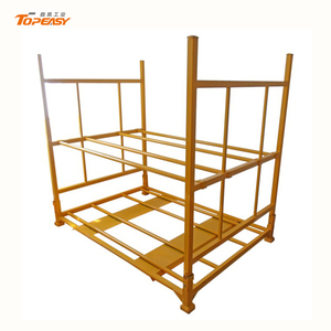 מתקן אחסון צמיגים מתקפל וניתן לערום מפלדה כבדה - Product Image 2