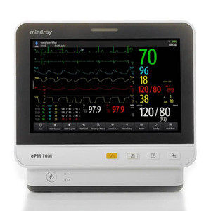 Best ePM10 Medical Vital Signs Monitor 12 Inch Multi Parameter Patient Monitor With Cart - Product Image 4