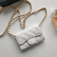 Dompet Kartu Desainer Fashion untuk Wanita & Pria, Dompet Koin Mini & Kantong Paspor Merek Mewah dengan Tempat Kartu Kredit