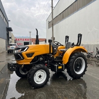 Tracteur agricole diesel multifonctionnel 60 CV 4x4 à transmission par engrenages, haute efficacité, haute productivité, nouveaux produits