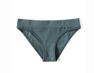 Ropa interior sexy para mujer, bragas de algodón acanalado, bragas sexys sin costuras, panty de cintura baja - Product Image 6