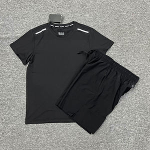 <span class=keywords><strong>Kit</strong></span> T-Shirt e Pantaloncini da Palestra Unisex di Alta Qualità, Asciugatura Rapida, Traspirante, Maglia da <span class=keywords><strong>Calcio</strong></span> a Maniche Corte, Tuta Sportiva - Product Image 2