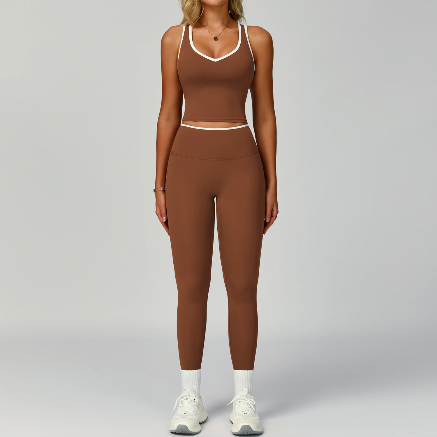 9238 vest 9238 trousers-birch tea brown